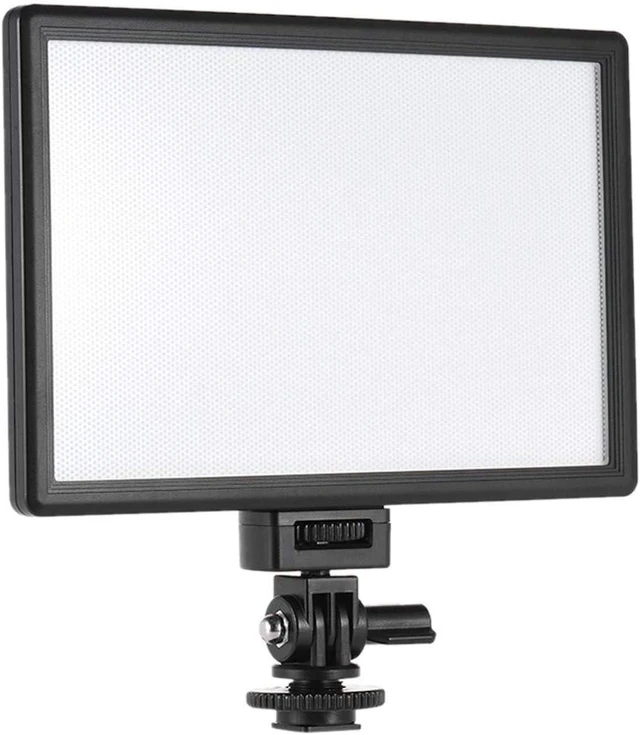 Alt view image 7 of 12 - VILTROX L116T CRI95+ Super Slim Dimmable LED Light Panel,Bi-Color 3300K-5600K LED Video Light with LCD Control/Light Mount (NO Battery/No ac Adapter)