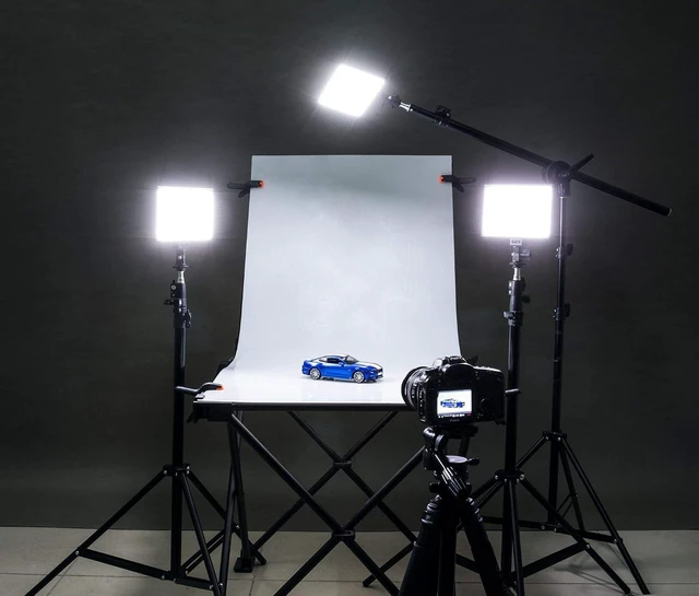Alt view image 11 of 12 - VILTROX L116T CRI95+ Super Slim Dimmable LED Light Panel,Bi-Color 3300K-5600K LED Video Light with LCD Control/Light Mount (NO Battery/No ac Adapter)