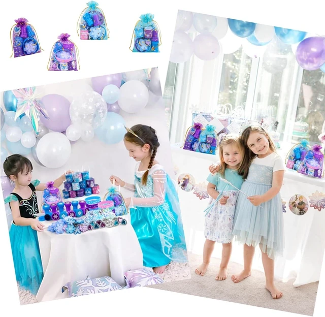 Alt view image 14 of 14 - Mepmela Frozen Party Favors, Princess Frozen Birthday Party Supplies Goodie Bag Stuffers for Girl Party Favors Pinata Prizes