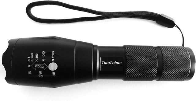 Alt view image 10 of 14 - Military Grade High Lumen 5 Mode LED Tactical Flashlight Torch for Hurricane Camping Biking Hiking Home Emergency,2 Pack