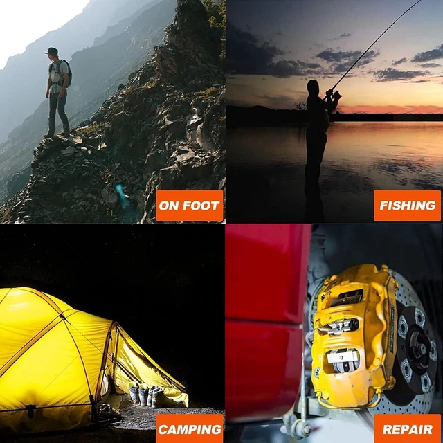 Alt view image 14 of 14 - NICRON Flashlights,Rechargeable Magnetic Flashlight Super Bright 1000 lumens 6 Modes led Flashlight for Camping,Garage Work, 90°Twist EDC Pocket Tactical Flashlight IP65 Waterproof N9