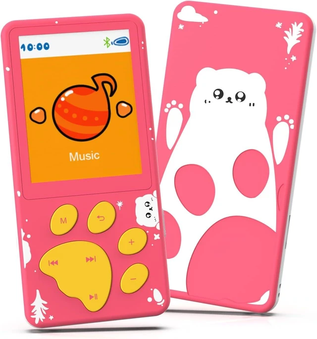 Alt view image 8 of 14 - 32GB Kids MP3 Player with Bluetooth,Speaker and 2.4" Color Screen | MP3 Player for Kids, Portable Music Player,MP3 Player with Speaker,Gift for Boys&Girls,Audiobook Player,Built-in Games