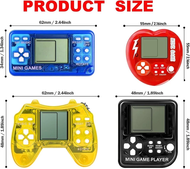 Alt view image 9 of 10 - 9PCS Video Game Party Favors for Kids, Mini Game Keychain Arcade party favors Birthday Supplies, Party Supplies for Boys and Girls