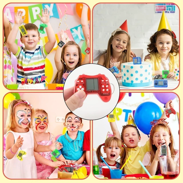 Alt view image 7 of 10 - 9PCS Video Game Party Favors for Kids, Mini Game Keychain Arcade party favors Birthday Supplies, Party Supplies for Boys and Girls