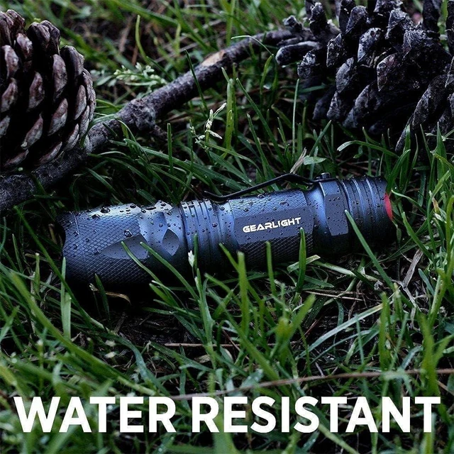 Alt view image 14 of 14 - GearLight M3 Mini LED Flashlight - 2 Bright, Small Tactical Flashlights with High Lumens and Pocket Clip for Camping, Outdoor & Emergency Use - Black
