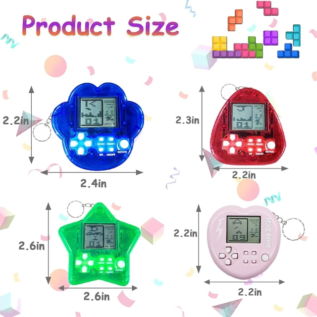 Alt view image 8 of 12 - 12Pcs Video Game Party Favors,Mini Game Keychains for Kids & Gamer Birthday Party Decorations Party Supplies Classroom Prizes for Boys and Girls