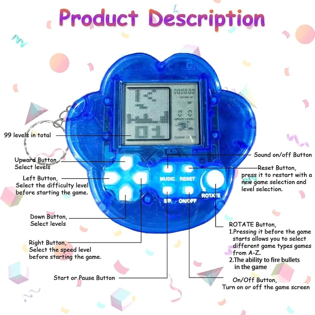 Alt view image 9 of 12 - 12Pcs Video Game Party Favors,Mini Game Keychains for Kids & Gamer Birthday Party Decorations Party Supplies Classroom Prizes for Boys and Girls
