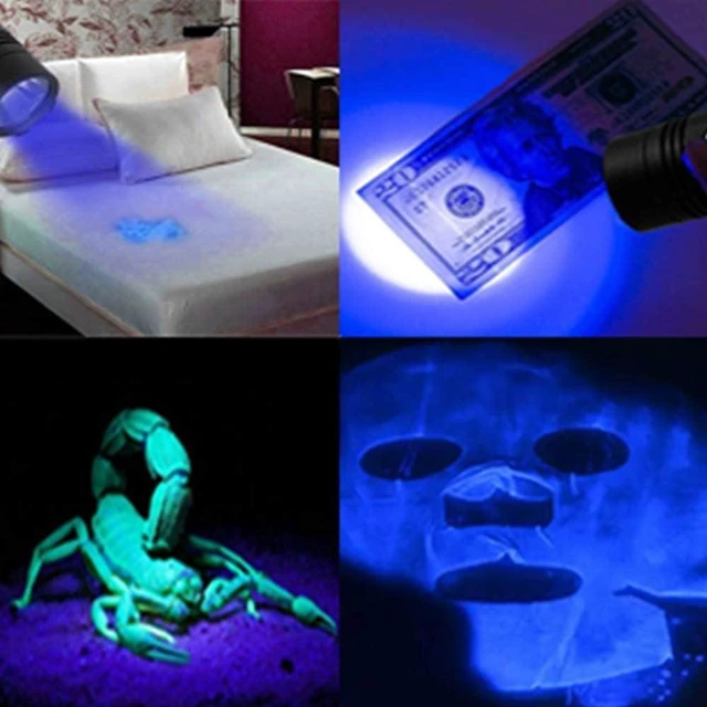 Alt view image 10 of 14 - Blacklight flashlights, 3 in-1 Rechargeable Flashlights, UV Light Magnetic LED Flashlight High Lumens, 7 Mode Emergencies Camping flashlight, Tactical Waterproof Flash Light for Pet Urine Detection