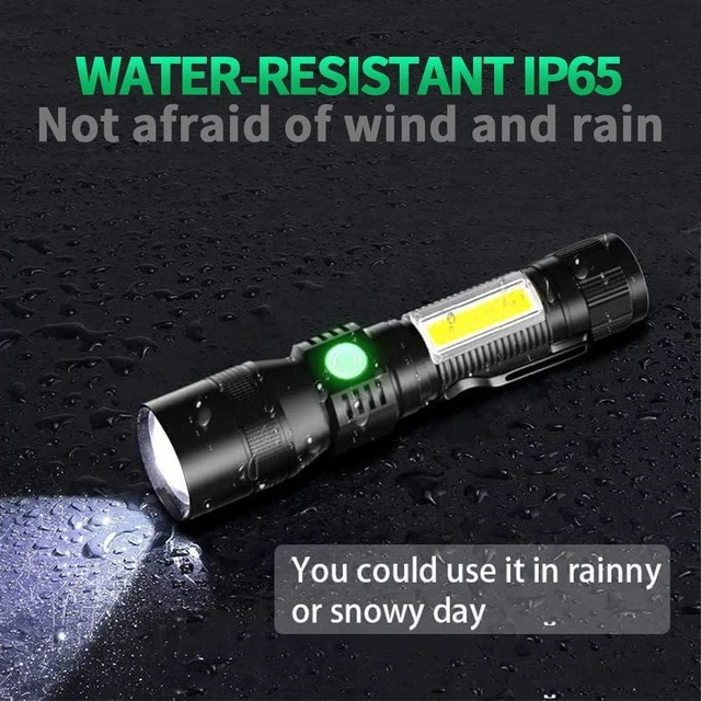 Alt view image 13 of 14 - Blacklight flashlights, 3 in-1 Rechargeable Flashlights, UV Light Magnetic LED Flashlight High Lumens, 7 Mode Emergencies Camping flashlight, Tactical Waterproof Flash Light for Pet Urine Detection