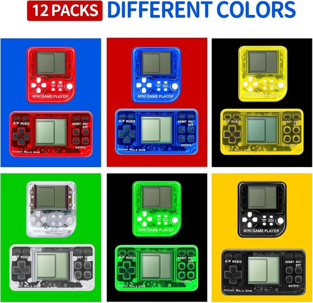 Alt view image 10 of 14 - SSRMX 12Pcs Video Game Party Favors for Kids, Mini Gaming Party Favors Bulk Gifts Toys Goodie Bag Stuffers Return Gifts for Birthday Party for Boys and Girls