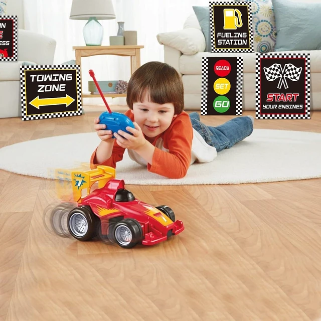 Alt view image 11 of 12 - Huray Rayho Race Car Birthday Party Supplies Checkered Flags Racing Happy Birthday Party Signs Cutouts Cars Birthday Party Supplies Let's Go Racing Party Supplies for Kids Race Fans