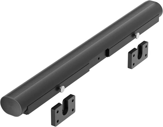 Alt view image 8 of 14 - notiela Metal Soundbar Mount for Sonos Arc & Arc Ultra Wall Mount Black - Floating Wall Mount for Sonos Arc Mounting Bracket Under TV Easy to Install