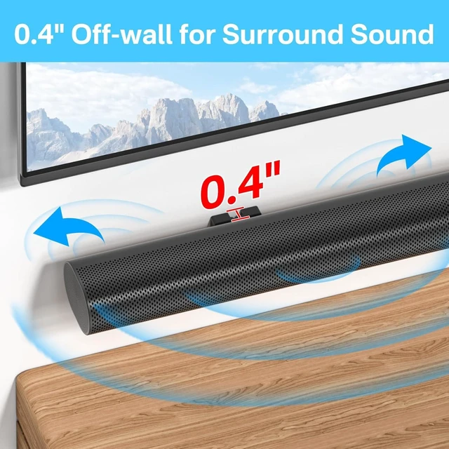 Alt view image 12 of 14 - notiela Metal Soundbar Mount for Sonos Arc & Arc Ultra Wall Mount Black - Floating Wall Mount for Sonos Arc Mounting Bracket Under TV Easy to Install
