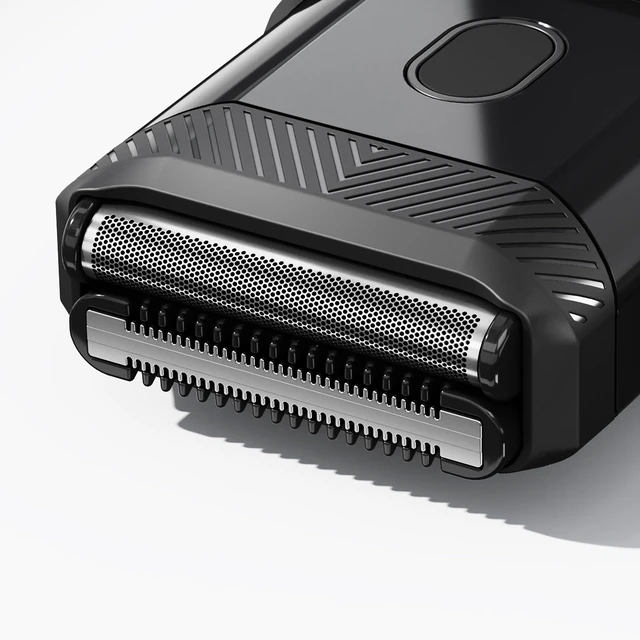 Alt view image 14 of 14 - The Handyman Compact Face Shaver Portable Mens Groomer | Facial Hair Shaver, USB-C Rechargeable Razor, Electric Foil, Waterproof, Cordless, Dual-Action SkinSafe® Foil Blade