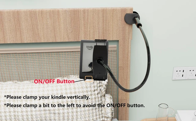 Alt view image 14 of 14 - Gooseneck Tablet Holder for Bed, Reinforced Flexible Arm Tablet Stand with 360° Rotation, Hands-Free Clamp Mount for 4.713" iPad, Kindle, Galaxy Tab, Switch