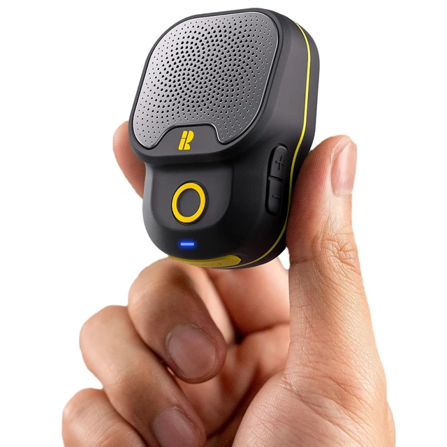 Alt view image 8 of 14 - Wearable Bluetooth 5.3 Speaker, 30H Battery, IPX7 Waterproof | Clip-On Design, TWS Pairing, Built-In ENC Mic, Hands-Free Music & Calls, Jobsite Use, Portable Wireless Speaker