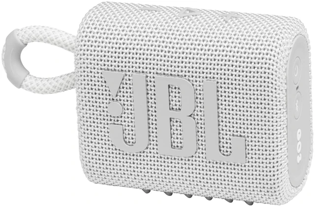 Alt view image 8 of 14 - Go 3 - Portable Mini Bluetooth Speaker, big audio and punchy bass, IP67 waterproof and dustproof, 5 hours of playtime, speaker for home, outdoor and travel (White)