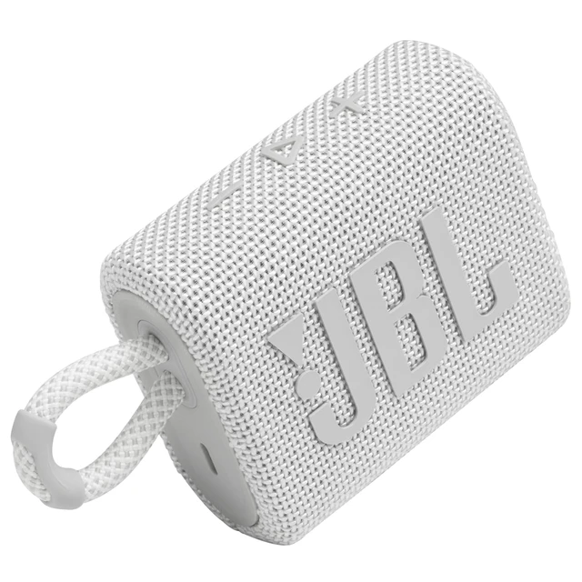 Alt view image 12 of 14 - Go 3 - Portable Mini Bluetooth Speaker, big audio and punchy bass, IP67 waterproof and dustproof, 5 hours of playtime, speaker for home, outdoor and travel (White)