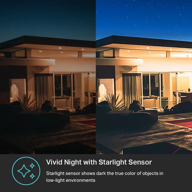 Alt view image 12 of 14 - 2K+ Outdoor Wired Security Camera, KC420WS | 24/7 Recording, 2-Way Audio, Siren, Starlight Color Night Vision, Subscription-Free Local Storage or Optional Cloud