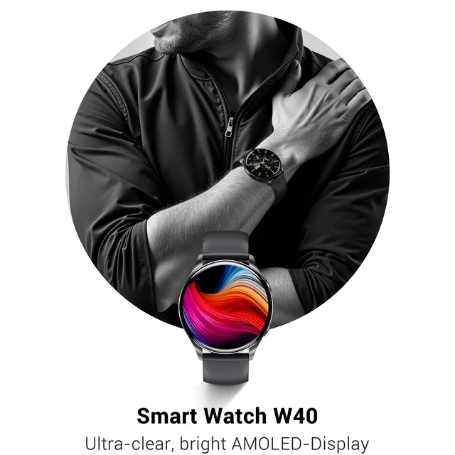 Alt view image 8 of 12 - Smart Watch for Women, Answer/Make Call, 1.43'' AMOLED Ultra-Clear Screen Fitness Tracker with 120+ Sport Modes Heart Rate/Sleep/SpO2 Monitor, Smartwatch for iPhone/Android
