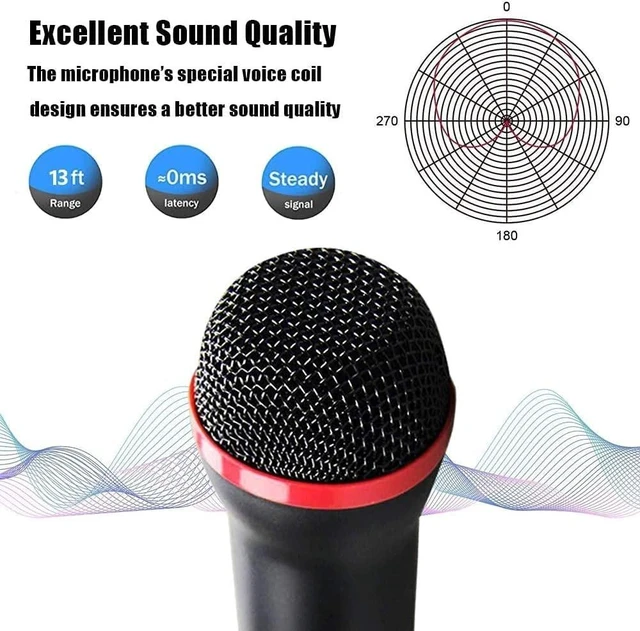 Alt view image 10 of 14 - 2Pack 13ft Wired USB Microphone for Rock Band, Guitar Hero, Let's Sing - Compatible with PS2, PS3, PS4, PS5, Switch, Wii, Wii U, Microsoft Xbox 360, Xbox One and PC