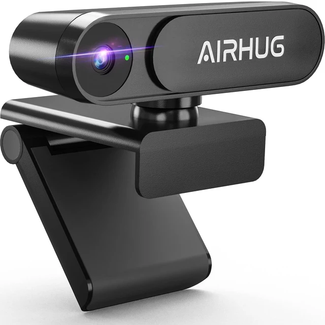 Alt view image 8 of 14 - 2K Webcam No Mic with Privacy Cover, USB Camera for Computer | Plug & Play, Without Audio, 78° Wide-Angle, For Streaming and Conferencing