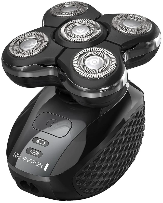 Alt view image 8 of 14 - Balder Pro XR7000 Head Shaver for Men, Rotary Wet & Dry Razor | 5 Dual Track Rotary Blades, Hair Capture Chamber, Lithium Rechargeable, Waterproof, Pop-Up Trimmer for Detailing