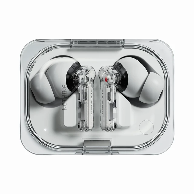 Alt view image 7 of 12 - Wireless Earbuds, 45dB Hybrid Noise Cancelling Earbuds, Hi-Res Audio, Advanced Equaliser, Dual Connect, 6 Mics, 42.5H Playtime Ear Buds Wireless Bluetooth, White