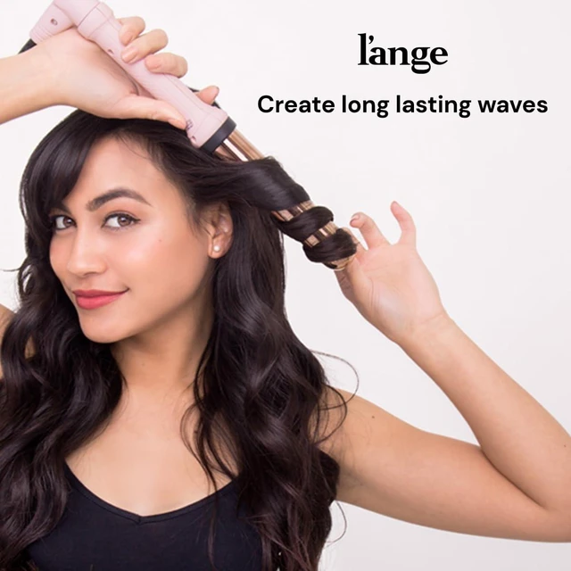 Alt view image 9 of 10 - Ondulé 32 MM Titanium Curling Wand | Professional Hot Tools Curling Iron 1.25 Inch | Salon Hair Styling Wands for Beach Waves | Best Hair Curler Wand for Frizz-Free, Lasting Curls
