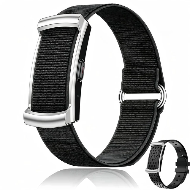 Alt view image 8 of 14 - Smart Bracelet for Women Men, Screenless Activity Fitness Trackers, 24H Sleep Tracker, Group Share Smart Band with Free APP, 2 Strap.,
