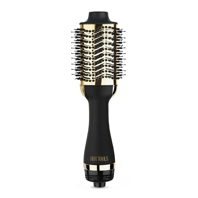 Alt view image 8 of 14 - 24K Gold Blow Dryer Brush, Round Brush Blow Dryer for Salon-Worthy Blowouts in One Step, Fast Styling & Long-Lasting Results