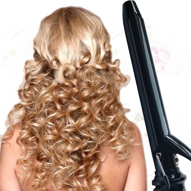 Alt view image 13 of 14 - 1.25 Inch Curling Iron Extra Long Barrel with Clamp Instant Heat to 450 | Ceramic Coating with LCD Display, 1 1/4 Inch Hair Style Tool for Long & Medium Hair, Designed for Women & Girls