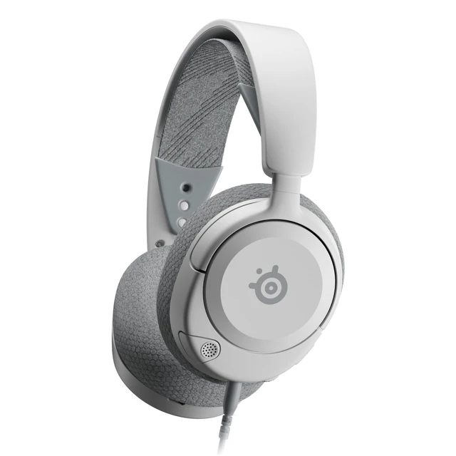 Alt view image 8 of 14 - Arctis Nova 1 Multi-System Gaming Headset Hi-Fi Drivers 360° Spatial Audio Comfort Design Durable Ultra Lightweight Noise-Cancelling Mic PC, PS5/PS4, Switch, Xbox - White