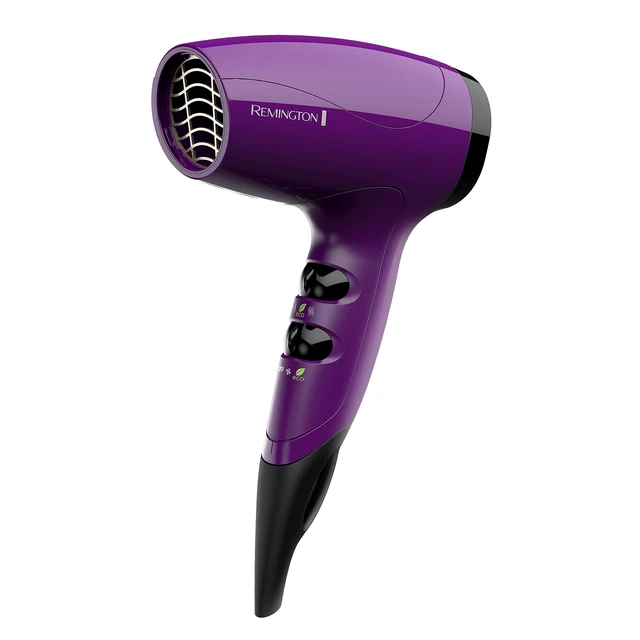 Alt view image 2 of 2 - Ionic Compact Hair Dryer, 1875W, Portable Anti-Frizz Dryer | Lightweight Design, Removable Filter for Easy Cleaning, 3 Heat and 2 Speed Settings, Ideal for Travel, Gym, and Blow Use