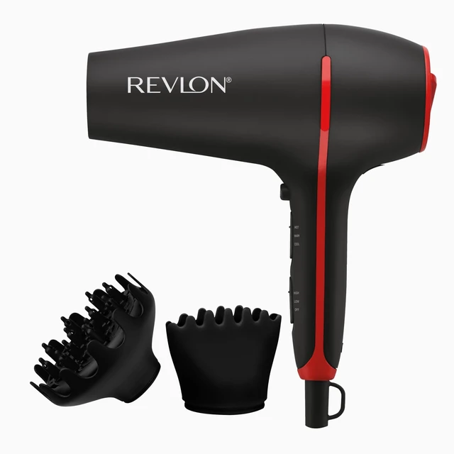 Alt view image 8 of 14 - SmoothStay 1875 Watt Coconut Oil Infused Hair Dryer with Diffuser | Includes concentrator & diffuser, lightweight, ionic ceramic technology, frizz control, boosts shine and volume