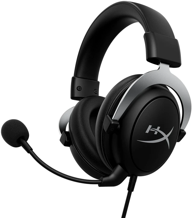 Alt view image 8 of 14 - CloudX, Official Xbox Licensed Gaming Headset, Compatible with Xbox One and Series X|S, Memory Foam Ear Cushions, Detachable Noise-Cancelling Mic, in-line Audio Controls,Black/ Silver