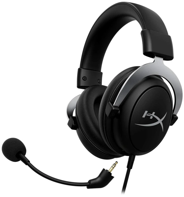 Alt view image 10 of 14 - CloudX, Official Xbox Licensed Gaming Headset, Compatible with Xbox One and Series X|S, Memory Foam Ear Cushions, Detachable Noise-Cancelling Mic, in-line Audio Controls,Black/ Silver