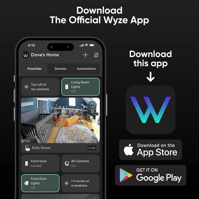Alt view image 10 of 14 - Cam OG 2-Pack Indoor/Outdoor Security Cameras with Color Night Vision