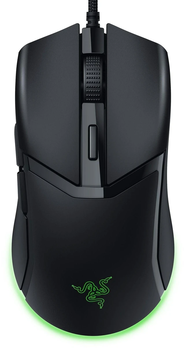 Alt view image 8 of 14 - Cobra Wired Gaming Mouse, Gen-3 Optical Switches, 58g, Black | Chroma RGB Lighting with Underglow, Precise 8500 DPI Optical Sensor, 100% PTFE Mouse Feet