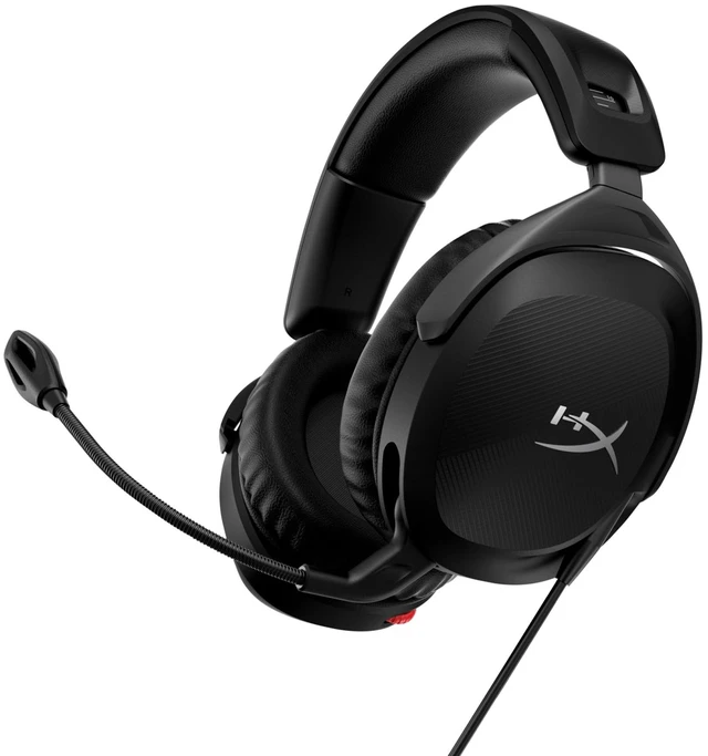 Alt view image 8 of 14 - Cloud Stinger 2 Gaming Headset, DTS Headphone:X Spatial Audio, Lightweight Over-Ear Headset with mic, Swivel-to-Mute Function, 50mm Drivers, PC Compatible, Black