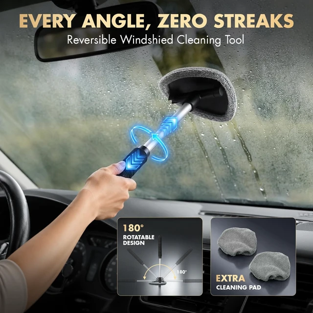 Alt view image 11 of 14 - 29PCS Car Cleaning Kit Interior Detailing for Men WomenGrey | 17000PA High Power Handheld Cordless Car Vacuum Rechargeable, Detailing Brush Set, Windshield Cleaner Tool, Tire Brush