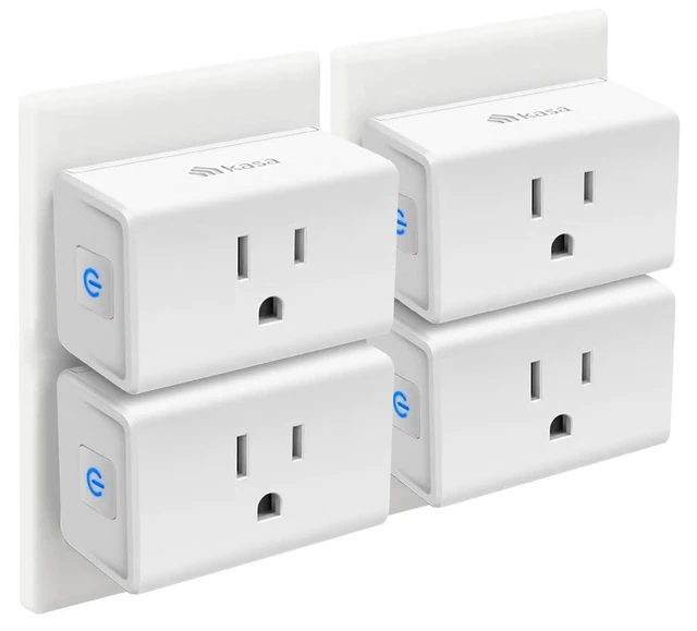 Alt view image 7 of 12 - Plug Ultra Mini 15A, EP10P4, Smart Home Wi-Fi Outlet | Works with Alexa & Google Home, No Hub Required, UP Certified, 2.4GHz Wi-Fi Only, 4-Pack, White