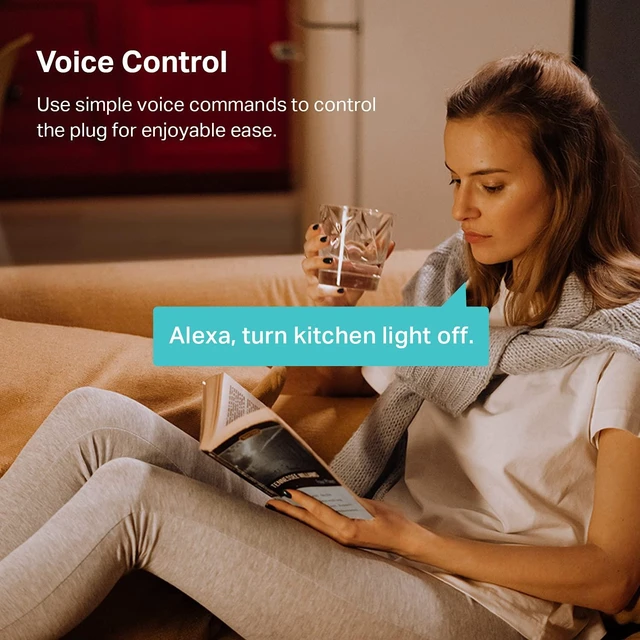 Alt view image 12 of 12 - Plug Ultra Mini 15A, EP10P4, Smart Home Wi-Fi Outlet | Works with Alexa & Google Home, No Hub Required, UP Certified, 2.4GHz Wi-Fi Only, 4-Pack, White