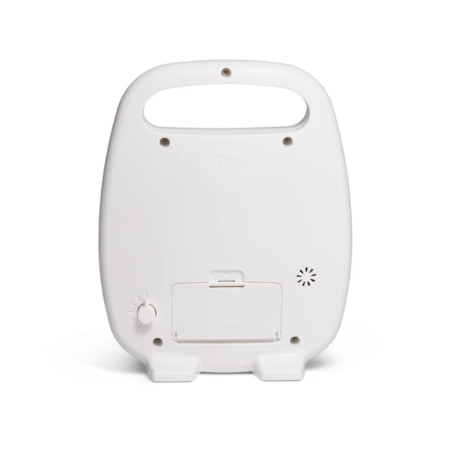 Alt view image 12 of 12 - PLUS 5 Minute Desk Visual Timer - Countdown Timer with Portable Handle for Classroom, Office, Homeschooling, Study Tool with Silent Operation (White)