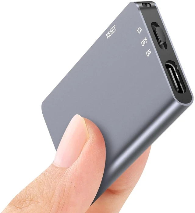 Alt view image 8 of 14 - 64GB Magnetic Voice Activated Recorder - 40 Hours Continuous Recording Device with AI-Intelligent Triple Noise Reduction - Portable Audio Recorder Device for Lectures Meetings Interviews