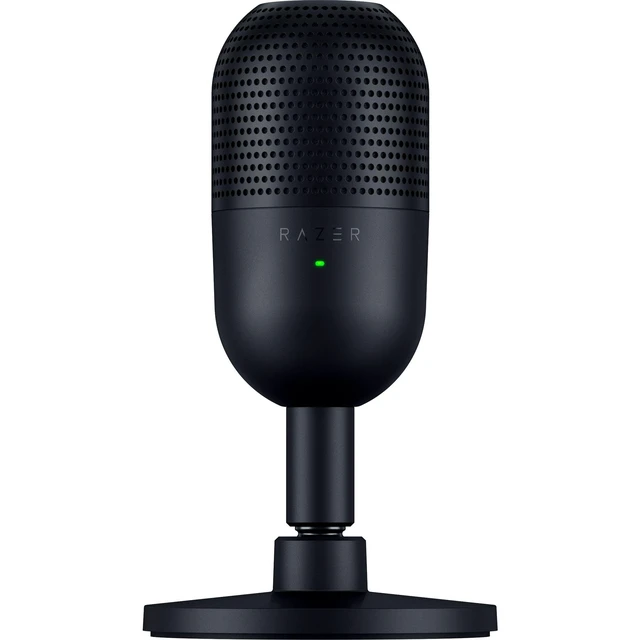 Alt view image 8 of 14 - Seiren V3 Mini USB Microphone, Supercardioid Condenser Mic, Black | Tap-to-Mute Sensor with LED Indicator, Shock Absorber, Ultra Compact, Works with OBS, Discord, Zoom, Teams