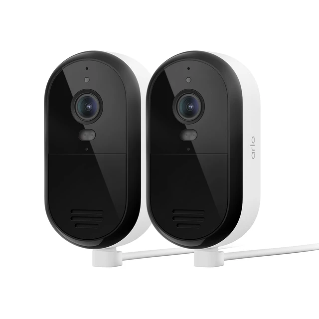 Alt view image 8 of 14 - Essential Plug-in Security Camera 2K (3rd Gen) - 2-Cam | Wired surveillance camera, requires AC outlet; 16 ft cable; Color Night Vision; Intelligent Alerts; 1-mo Secure plan incl.