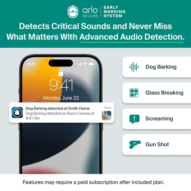 Alt view image 12 of 14 - Essential Plug-in Security Camera 2K (3rd Gen) - 2-Cam | Wired surveillance camera, requires AC outlet; 16 ft cable; Color Night Vision; Intelligent Alerts; 1-mo Secure plan incl.