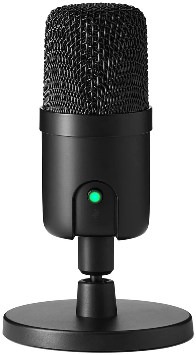 Alt view image 6 of 10 - Condenser Microphone for PC, Cardioid Pickup, USB Mic for Streaming, Recording, and Podcasting, 360° Adjustable Stand, Plug and Play, 5.8" x 3.4", Black