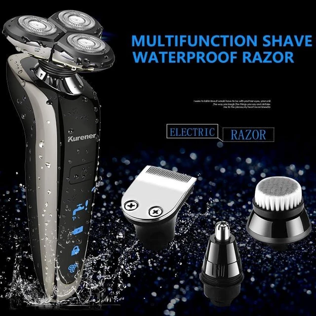 Alt view image 12 of 14 - Electric Razor for Men 1250Series Washable, Powerful Motor | Nose Hair Trimmer,Sideburn Trimmer,Easy to Rinse Clean,High-Power Motor,Wet or Dry Use,Extended Battery Life